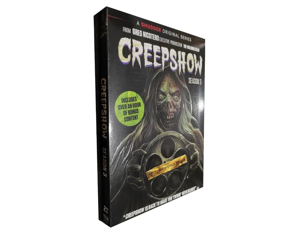 Creepshow Stagione 1 2DVD Serie TV Film in Box Set Collezione Film su DVD Produzione di Dischi Serie TV Cartoni Animati Drama