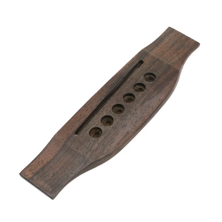 Ponte di chitarra acustica per chitarra acustica in palissandro 152.5MM 6 corde per chitarra acustica