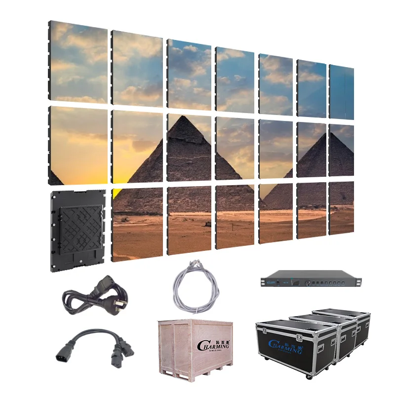 Display LED Fisso P2.5 4K per Interni per Chiese e Sale di Hotel Schermo LED da Parete per Interni
