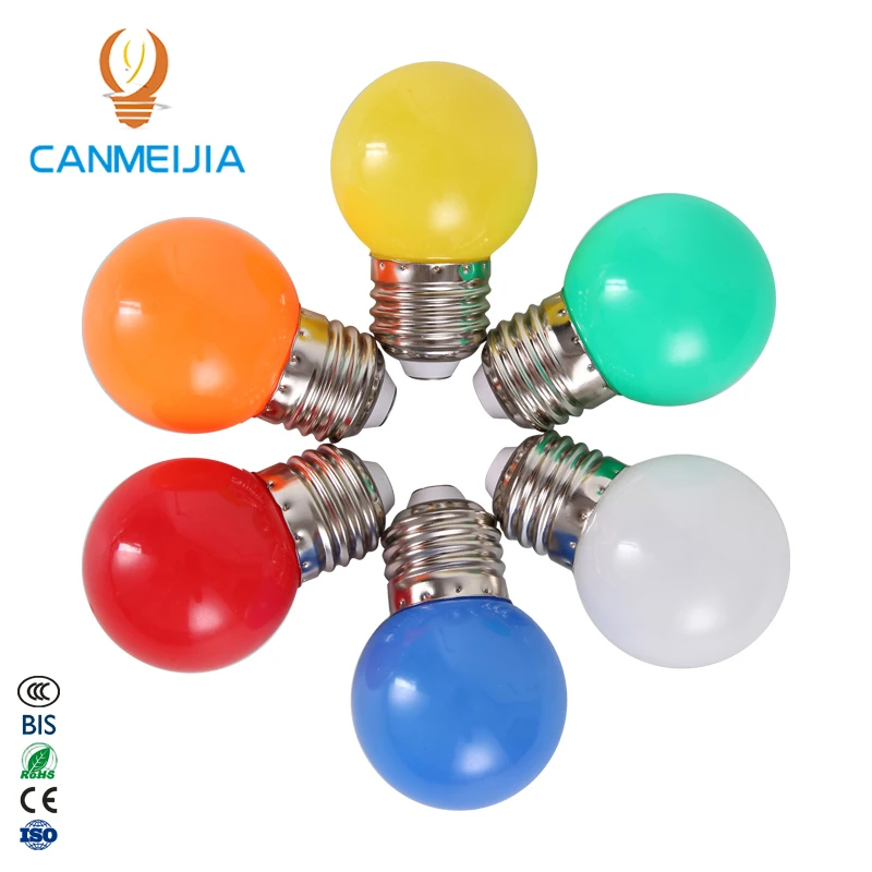 Vendita calda E27 di base ha condotto la lampadina di colore SMD 2835 ha condotto la luce di colore della lampadina/colorato ha condotto la luce lampadine/colorato ha condotto la lampadina per la de