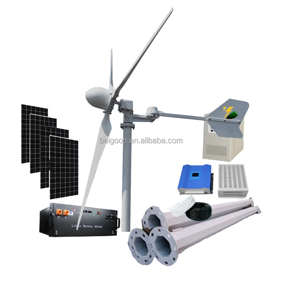 Generatore di Energia Gratuita 500w Turbina Eolica Senza Alimentazione 1000w Ventilatore da Tetto Generatore Eolico 5kw Turbina Eolica 10kw