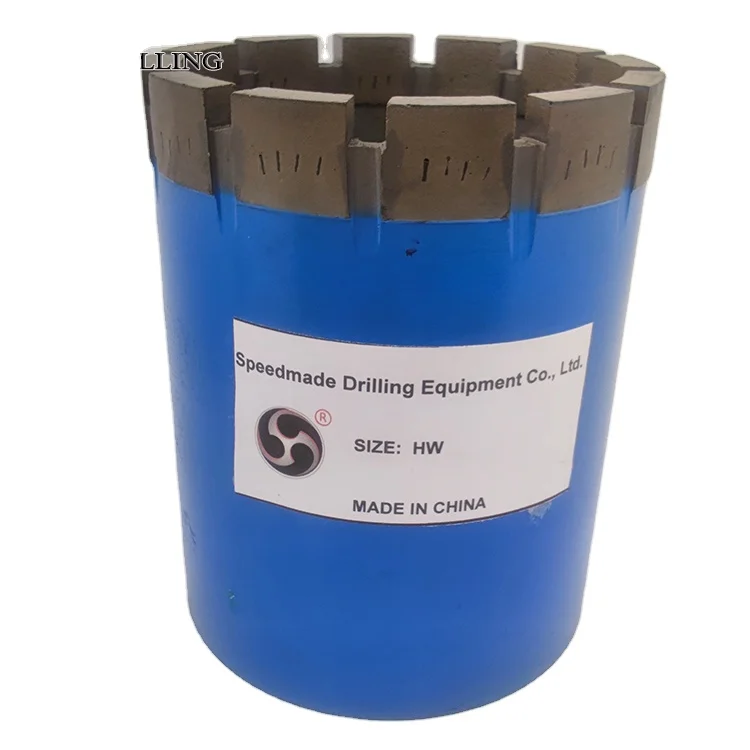 Speedmade HTW punta di carotaggio a dente piatto con punta di diamante PDC PDC punta perfetta per trapano in PDC per perforazione profonda