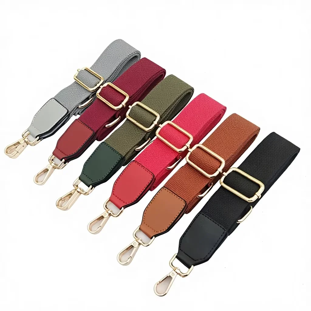 Meetee BB-01 3.8cm*80-130cm Cinghie in Tessuto Fai-da-Te per Borse in Pelle Tracolle per Borse a Mano Borse a Tracolla Accessori per Borse Cinghia Larga per Spalla