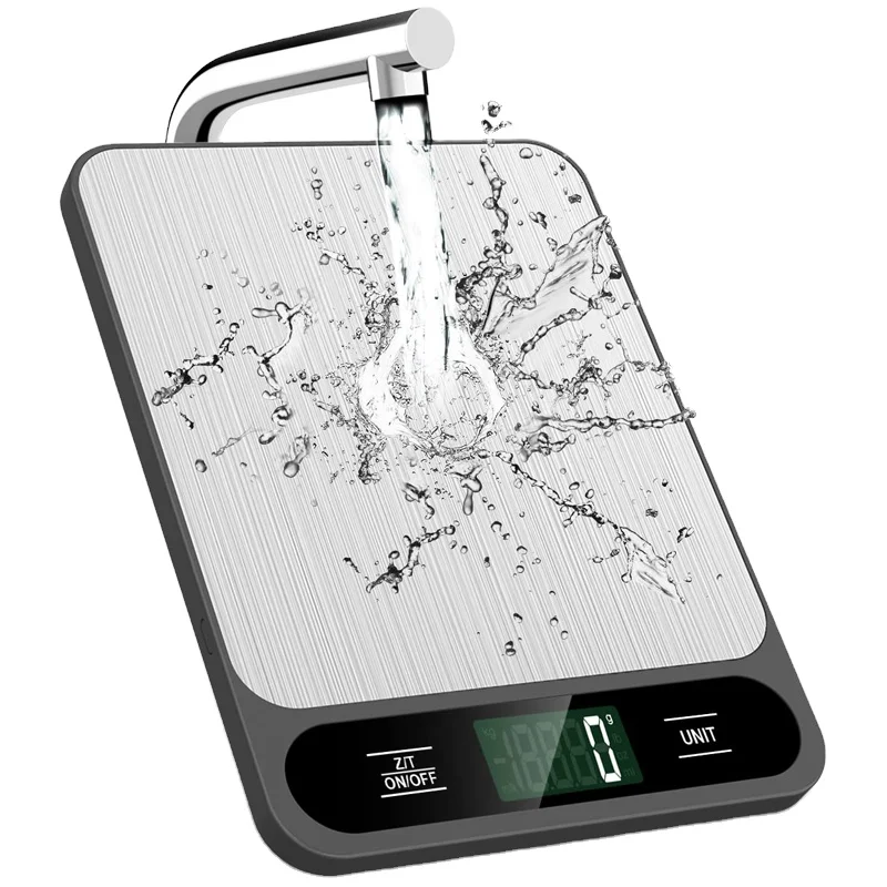 Bilancia per alimenti da cucina elettronica all'ingrosso ChangXie bilancia per alimenti da 5kg 10kg/1g in acciaio inox bilancia digitale da cucina