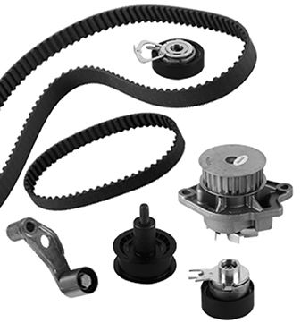 GRAF Wasserpumpe + Zahnriemensatz KP674-3 für SEAT VW