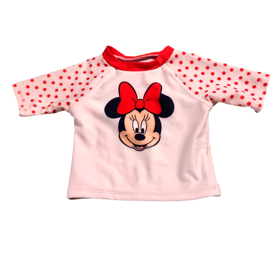 Disney Shirts & Tops | Disney Baby Clothes Size 0-3mths ( Nwt) | Color: Red/White | Size: 0-3mb
