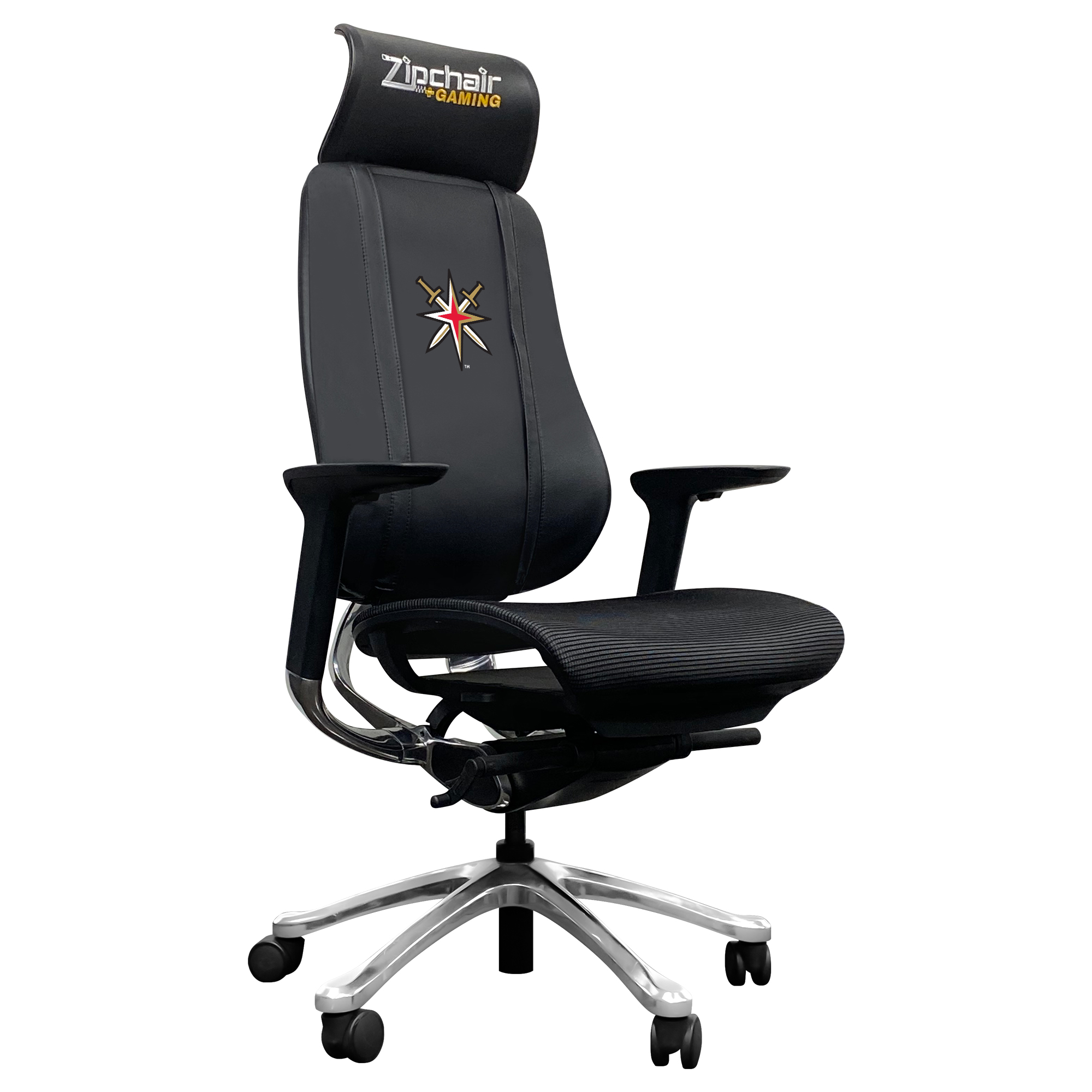 Black Vegas Golden Knights PhantomX Gaming Chair