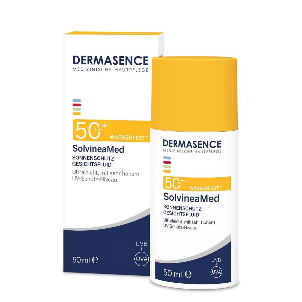 Dermasence SolvineaMed Sonnensch.Ges.Flu.LSF 50+ 50 ml Lotion