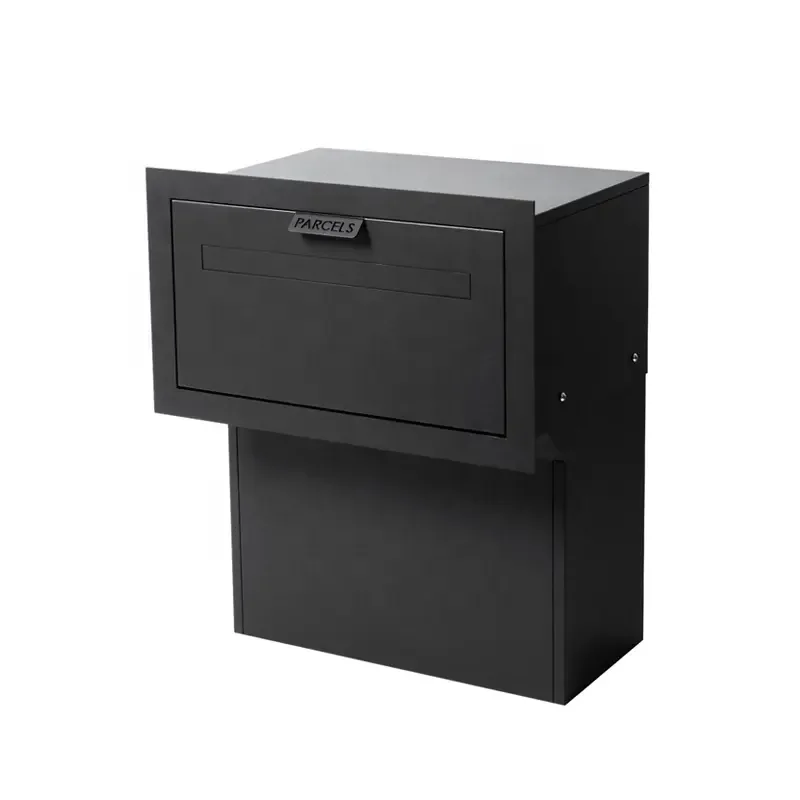 Cassetta Postale in Metallo da Esterno Personalizzabile Cassetta delle Lettere da Parete per Ingresso Aziendale Cassetta Portadocumenti Grande in Acciaio Inox