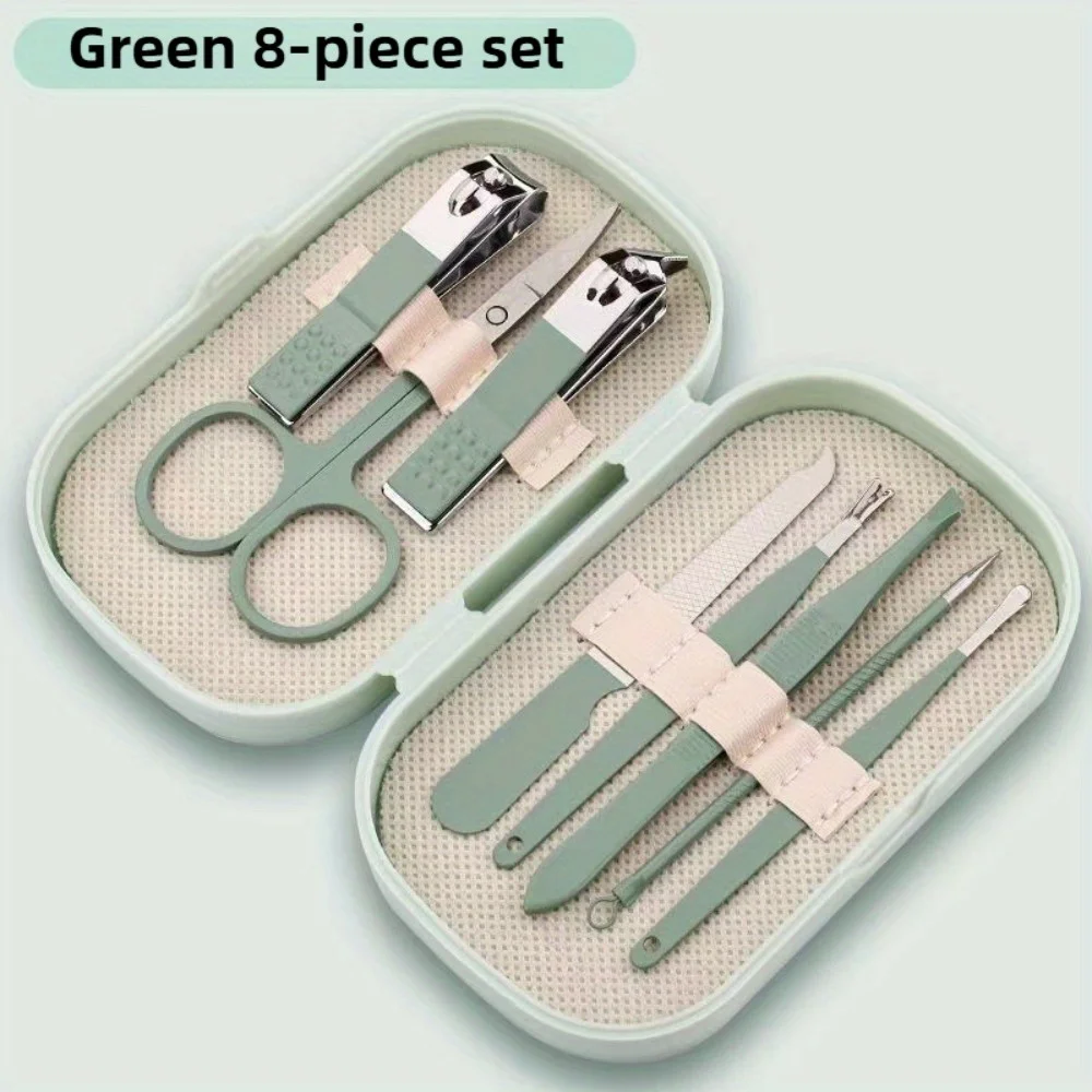 Beauty-Set aus Kunststoffbox, süßes Nagelknipser-Set, Haushalts-Nagelschere für Frauen, Nagelknipser für Studenten Image