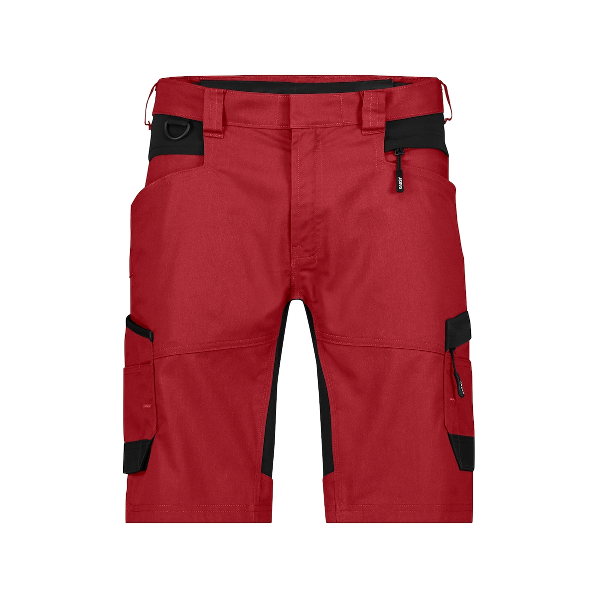 DASSY Arbeitsshorts AXIS NEXT - Stretch - Recyceltes Material - Kratzschutz rot/schwarz 48 Image