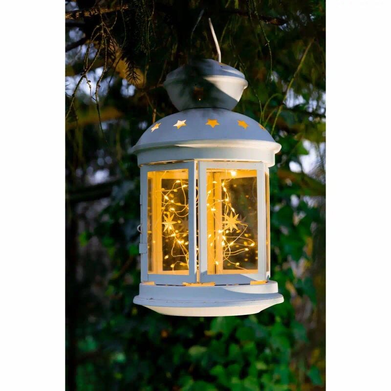 Idena Lichterkette 120 Micro LED warmweiß mit USB 13,5m Image