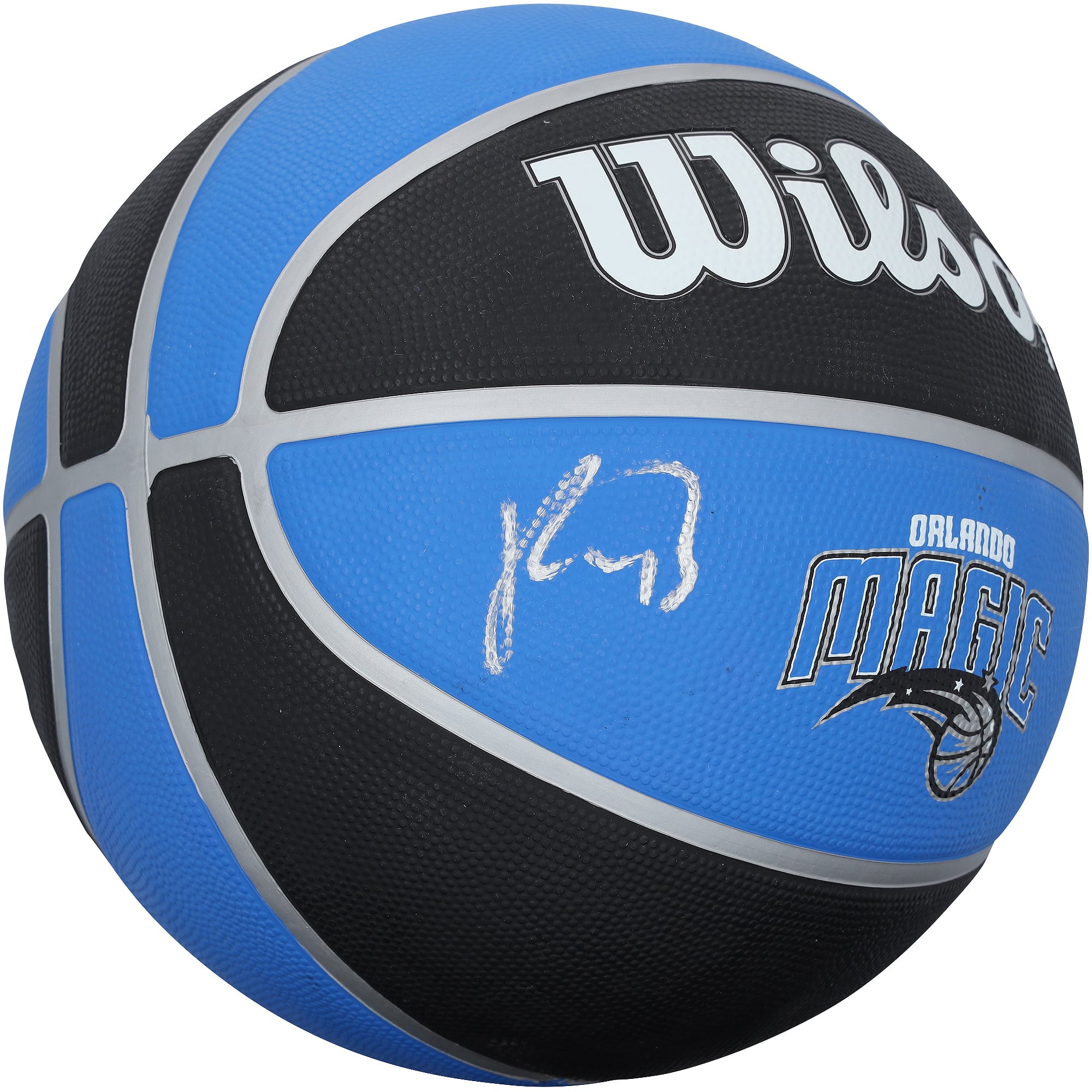 Ballon de basket-ball hommage Wilson autographié par Paolo Banchero, Orlando Magic.