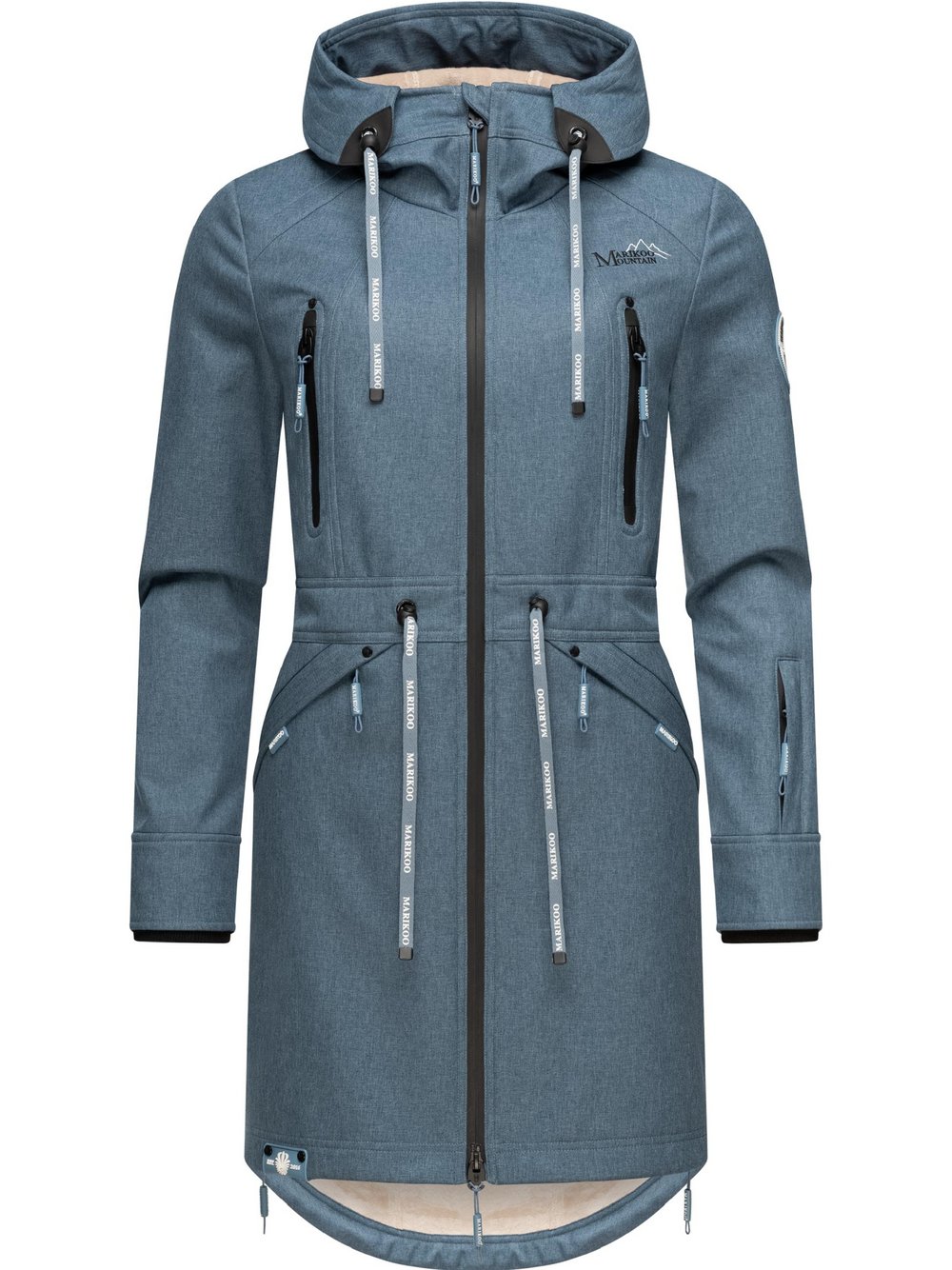 Marikoo Funktionsmantel Damen blau, XS Image