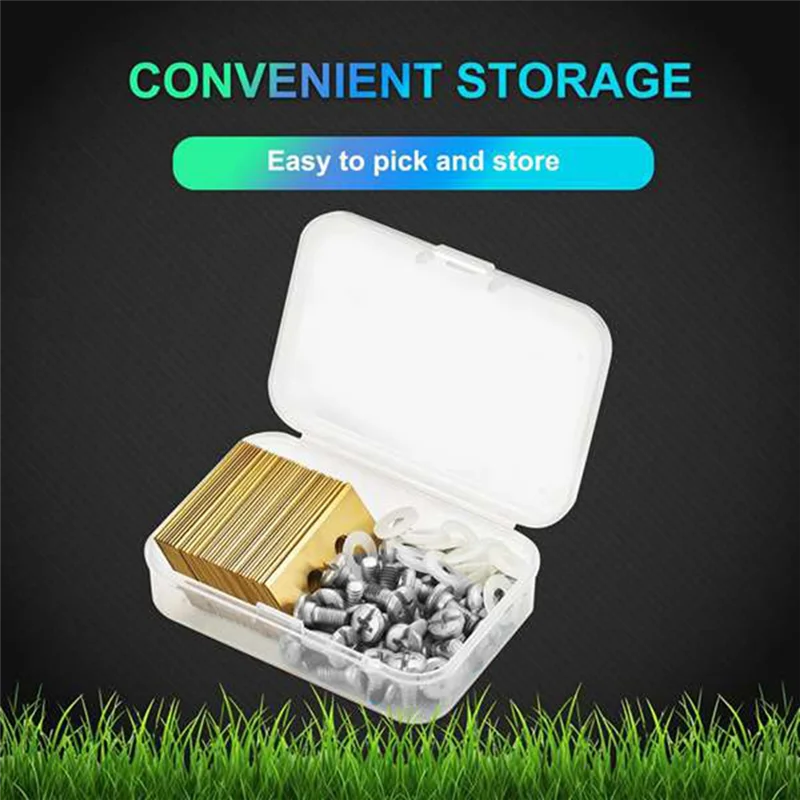 SHGO-30 Stück Ersatzklingen, kompatibel mit Mammotion Luba und Yuka alle Serien, Titan-Ersatz-Roboter-Rasenmäherklingen