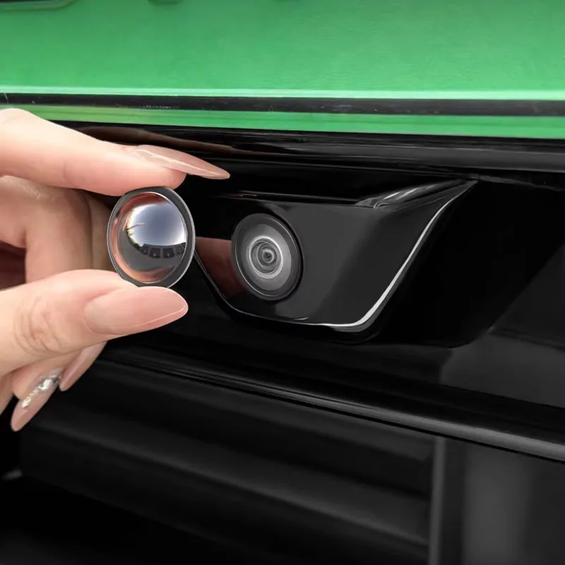Für Alfa Auto Kameraobjektivschutz 2 Stück Rückfahrkamera-Abdeckung 360° ° Kameraschutz Kratzfest Wasserdicht Autoteile Image