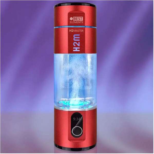 H2-Master PLUS-V2 | Wasserstoff Booster rot-metallic