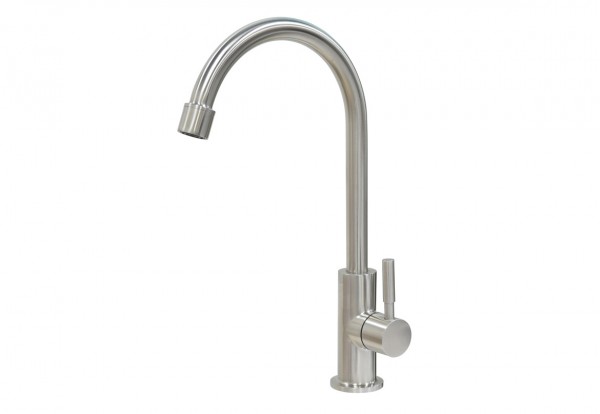 Edelstahl-Design-Wasserhahn Tina (F29) mit M22 Gewinde