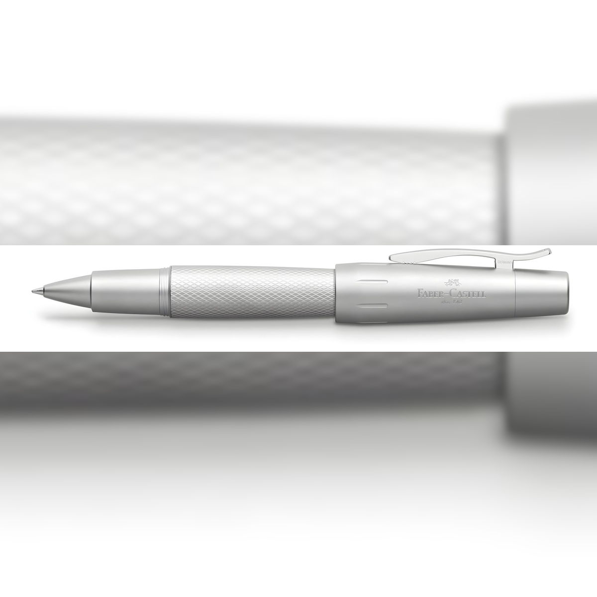 Faber Castell Tintenroller e-motion pure silver 0,5 mm Image