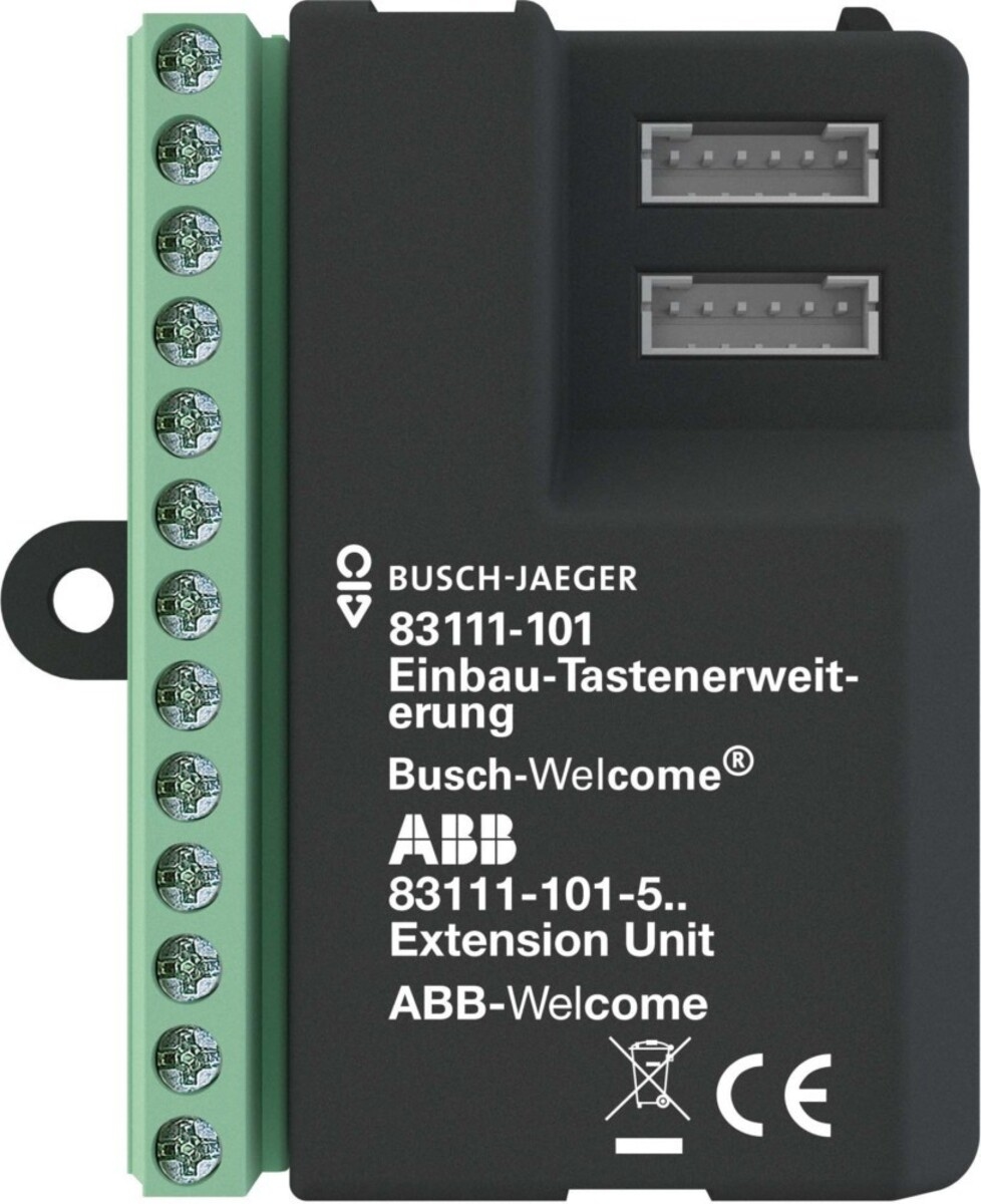 Busch-Jaeger Einbau-Tastenerweiterung 83111-101 2CKA008300A0546 Image