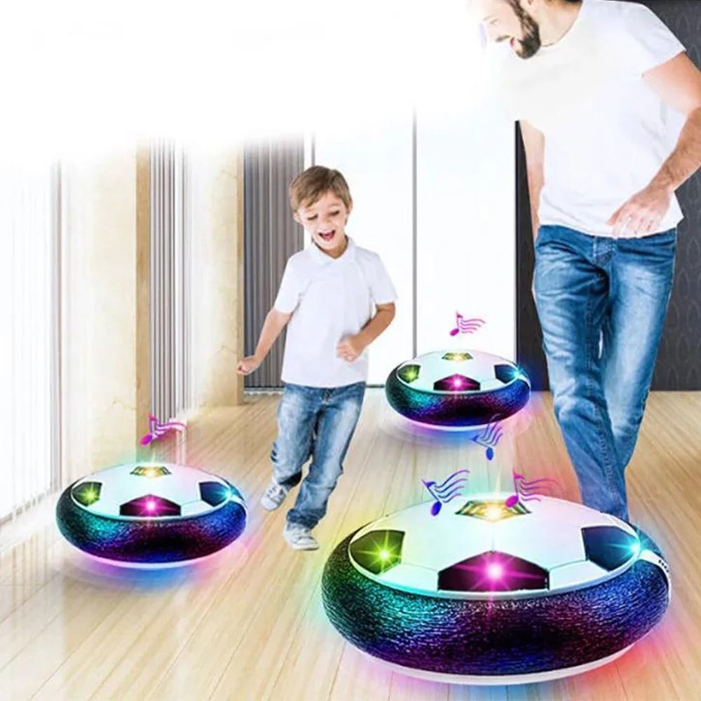 LED Hover Soccer Ball Indoor Toy With Music Floating Soccer Ball For Kids led Light