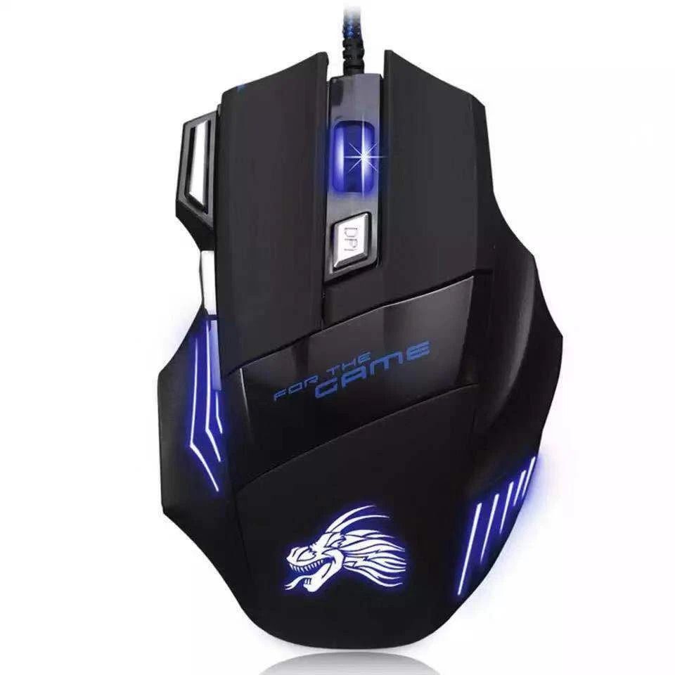 Gaming Mouse With LED Breathing Lights USB Wired For PC & Laptop Gaming Mouse With LED Breathing Lights USB Wired For PC & Laptop