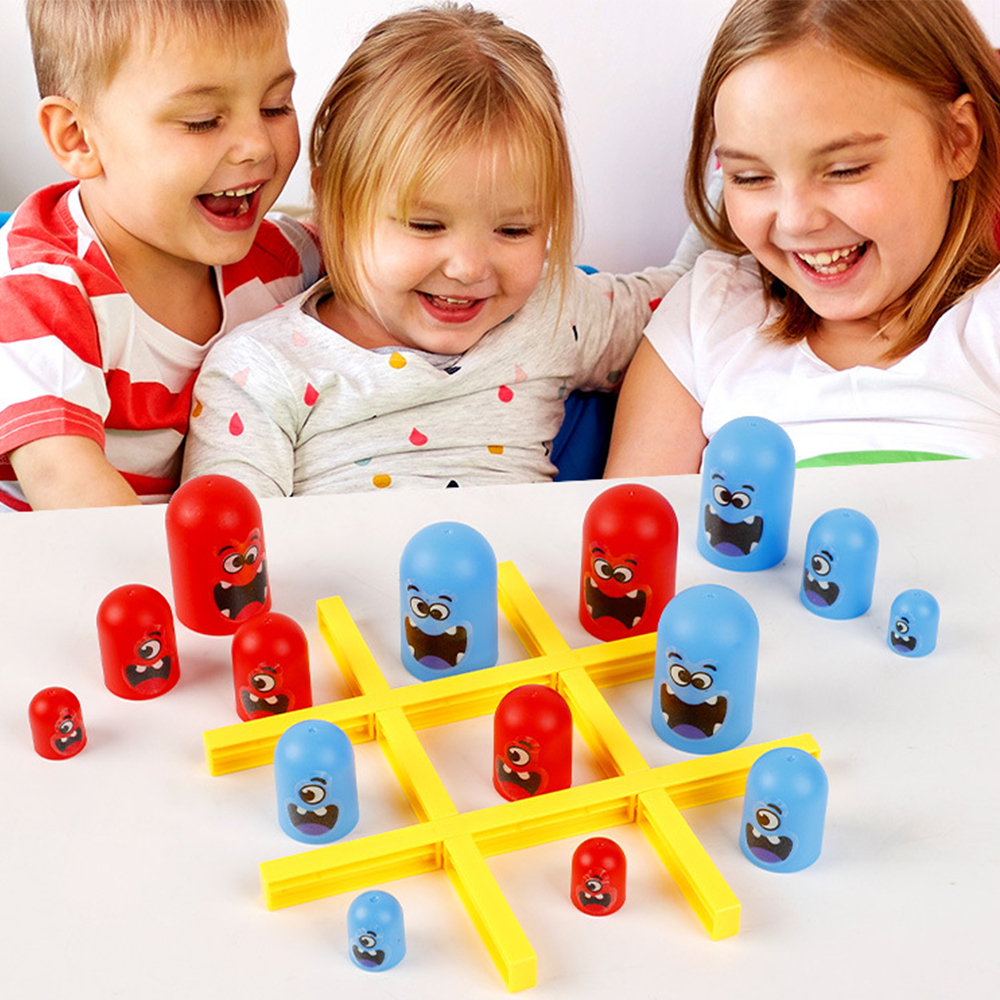 Interactive Tic Tac Toe & Chess Party Game Fun Multiplayer Board Game For Kids And Adults Interactive Tic Tac Toe & Chess Party Game Fun Multiplayer Board Game For Kids And Adults