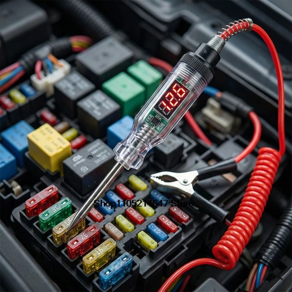 Precision 120V Circuit Diagnostic System Premium Automotive Voltage Probe & Light Tester Precision 120V Circuit Diagnostic System Premium Automotive Voltage Probe & Light Tester