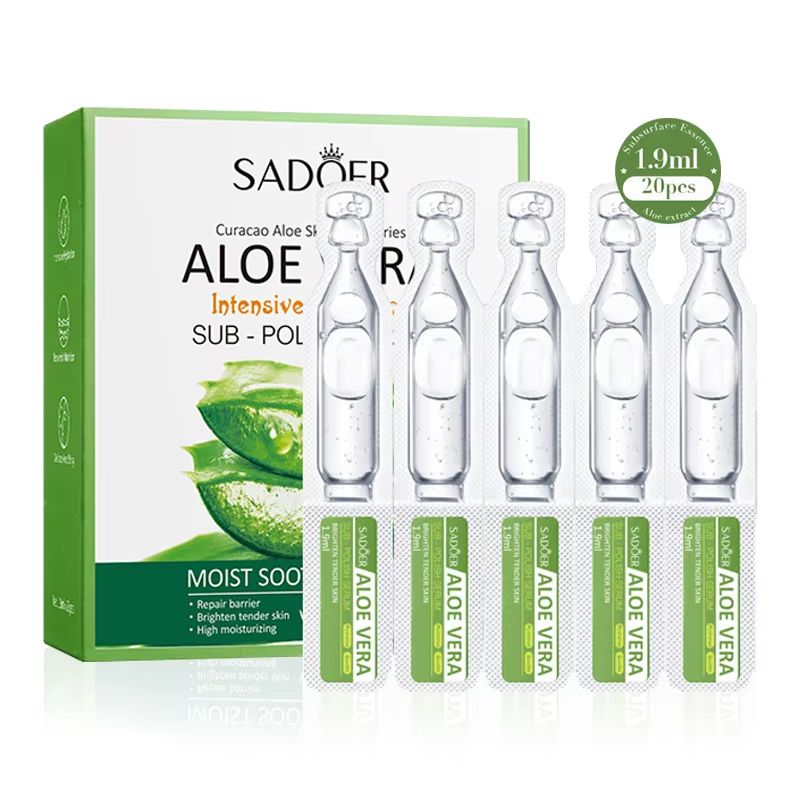 SADOER Aloe Vera Face Serum Hydrating Anti Aging Serum For Brightening And Firming Skin SADOER Aloe Vera Face Serum Hydrating Anti Aging Serum For Brightening And Firming Skin
