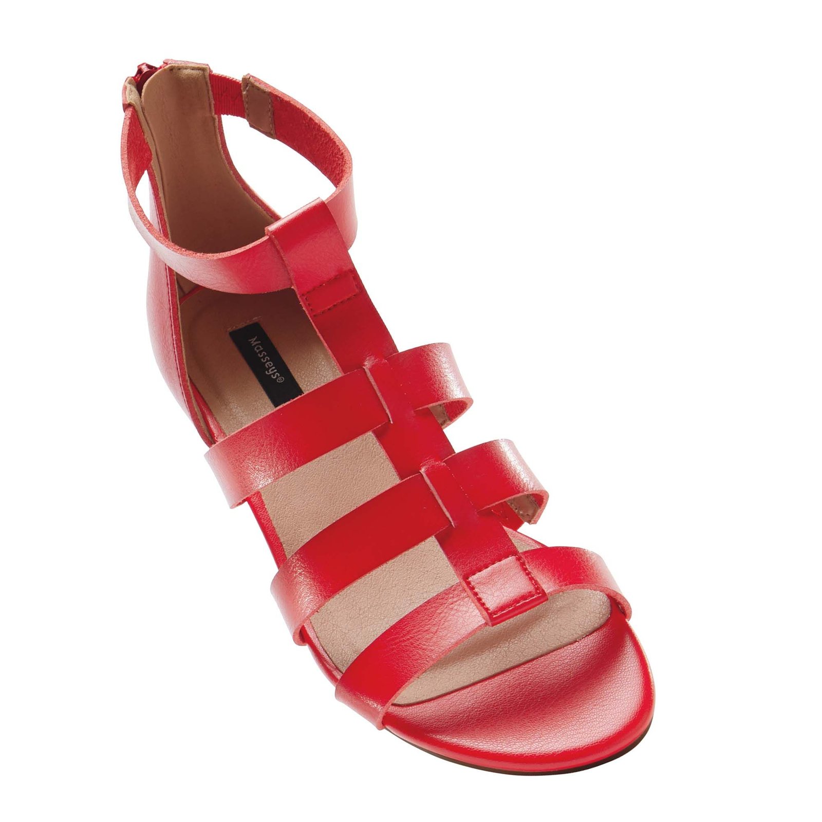 Masseys Athena - Womens 8.5 Red Sandal W