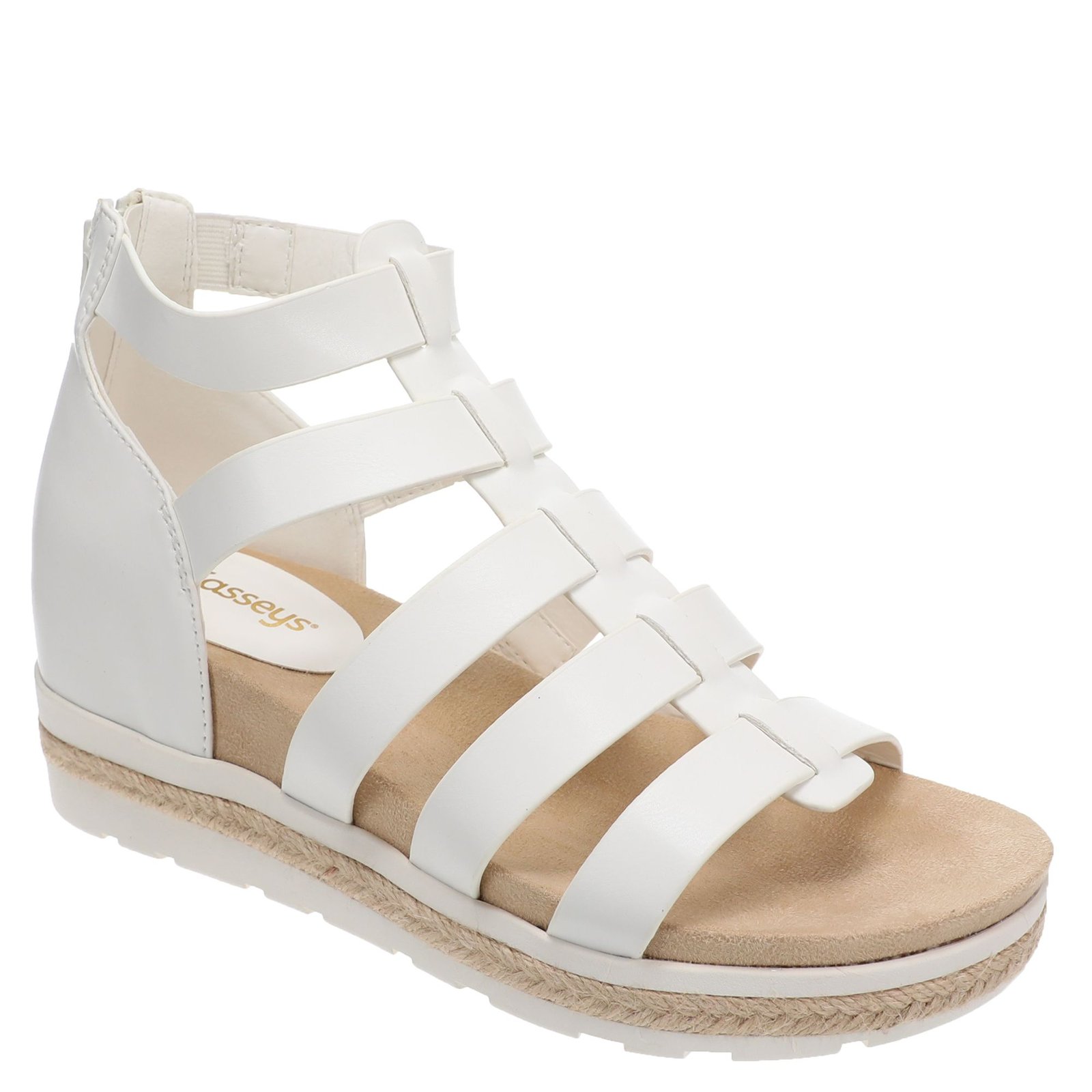 Masseys Blare - Womens 9.5 White Sandal Medium