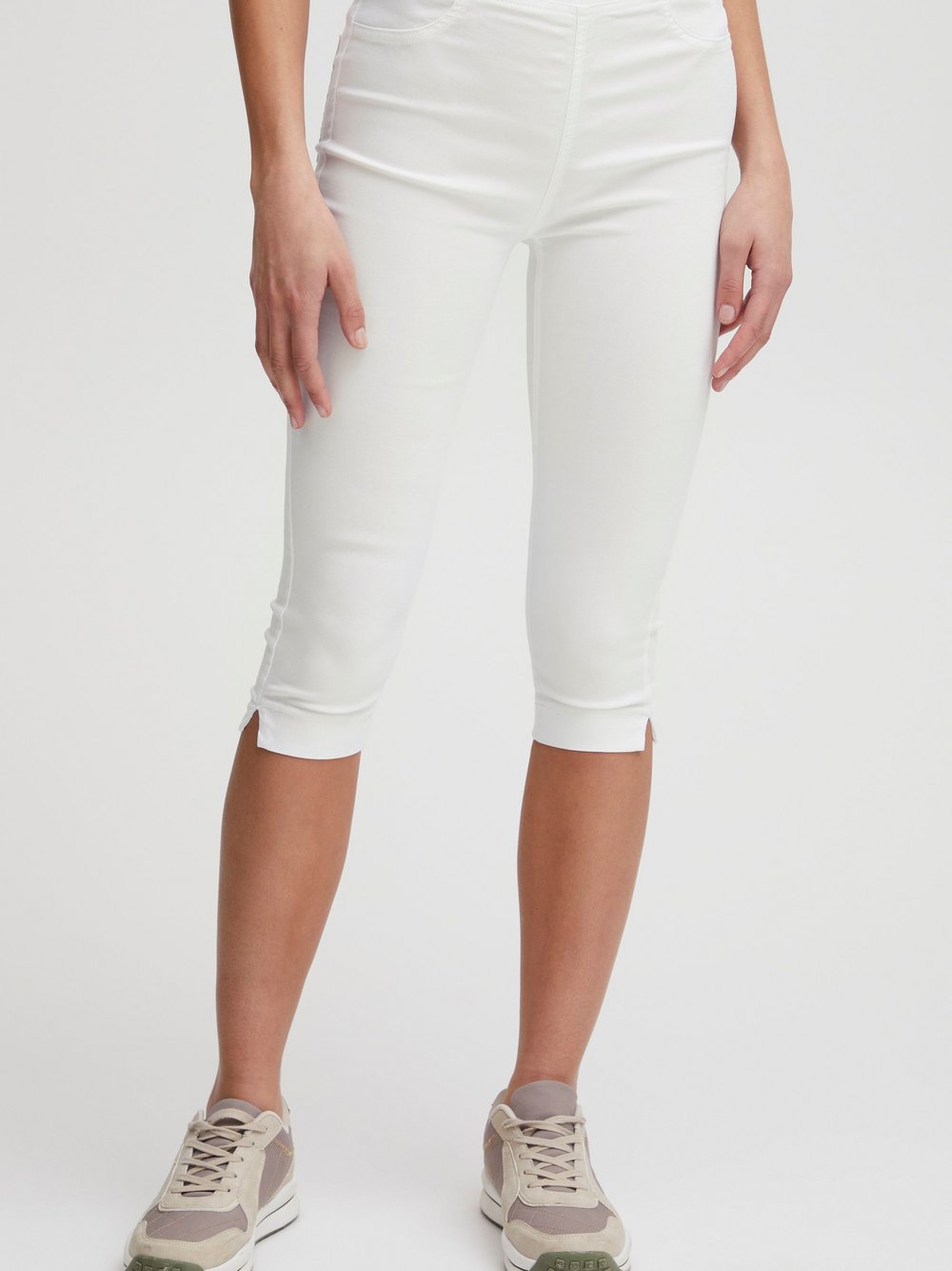 OXMO Stoffhose Damen weiß, XL Image