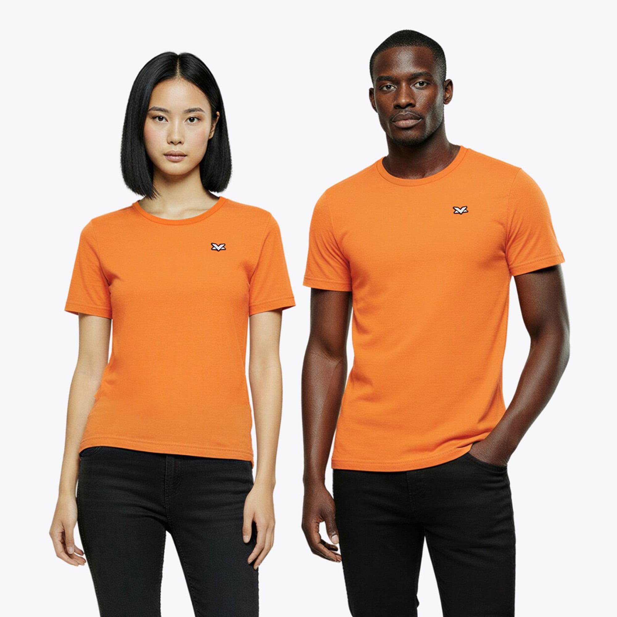 T-Shirt Essentiel MV Official - Orange - Homme Taille: 2XL