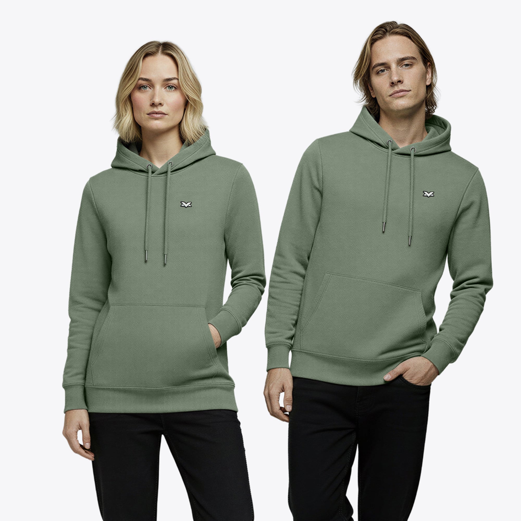 Sweat à capuche MV Official Essentials - Vert - unisexe Taille: 4XL