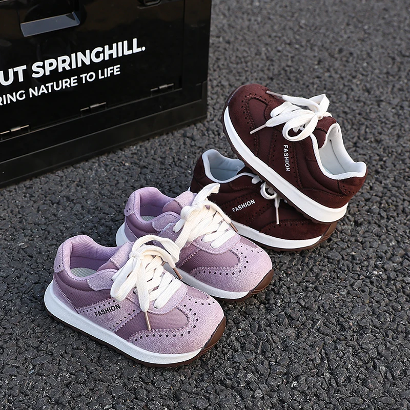 2026 Frühling Neuer Stil Kinder-Forrest-Gump-Schuhe Mädchen Modische Vielseitige Freizeitschuhe Jungen Weichsohlige Sport-Kinderschuhe