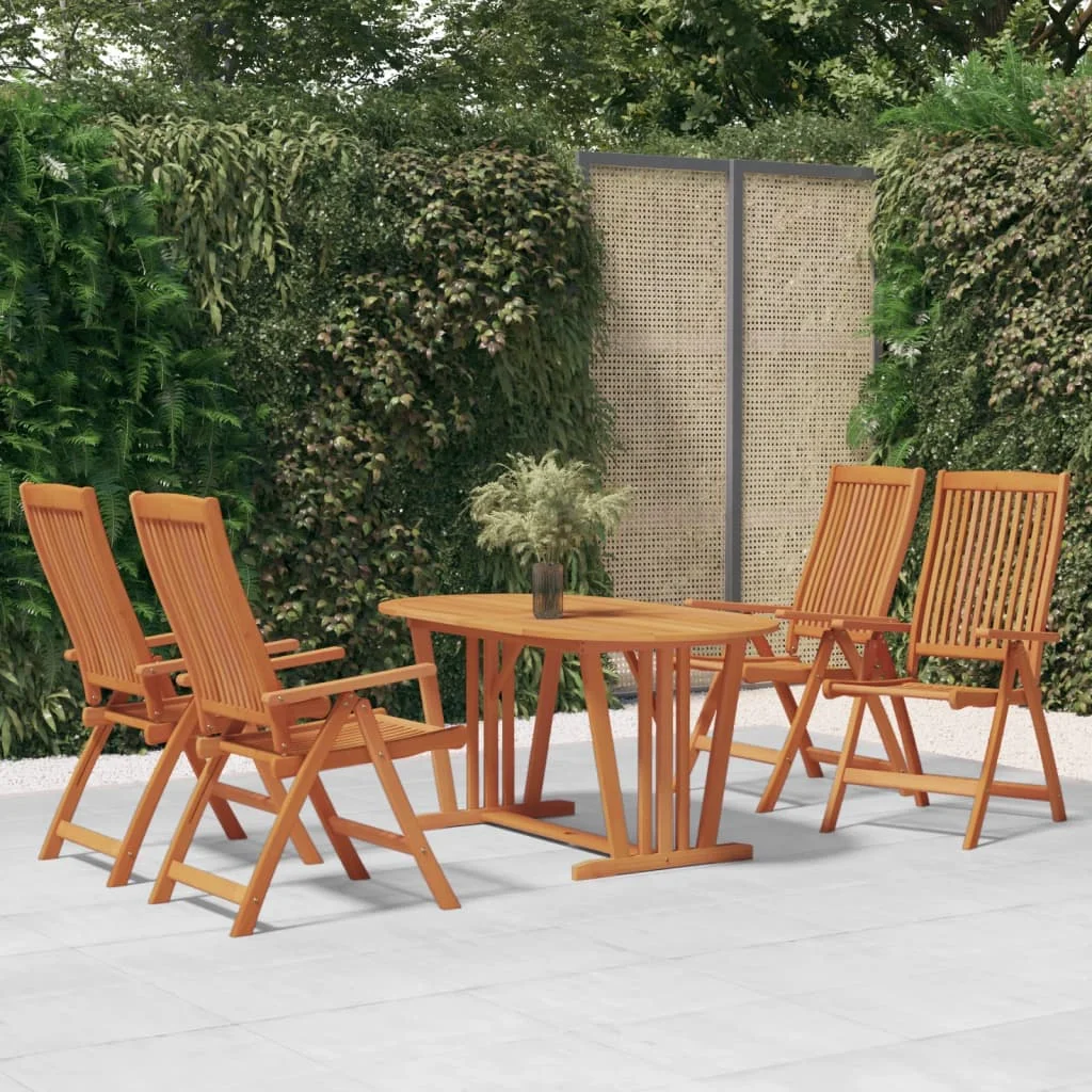 Klappbare Gartenstühle, 4 Stück, massives Eukalyptusholz, 2 Stück, 6 Stück, 8 Stück, Garten- und Terrassentisch, Gartenmöbel-Dekoration