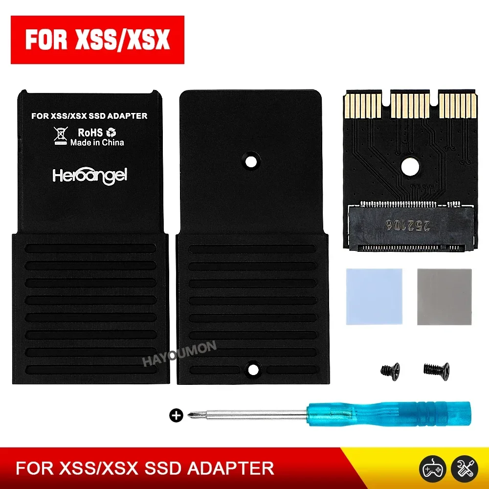 2026 Erweiterungskarte für Xbox Series X S Externe Konsolen-Festplattenkonvertierungsbox M.2 NVME 2230 Speicherkartenbox SSD-Adapter Image