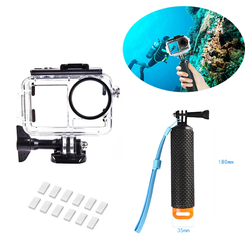 Action-Kamera-Tauchgehäuse für DJI Osmo Action 5Pro 4 3, wasserdicht bis 60 Meter, Tauchgehäuse für DJI Osmo Action 5Pro 4 3 Image