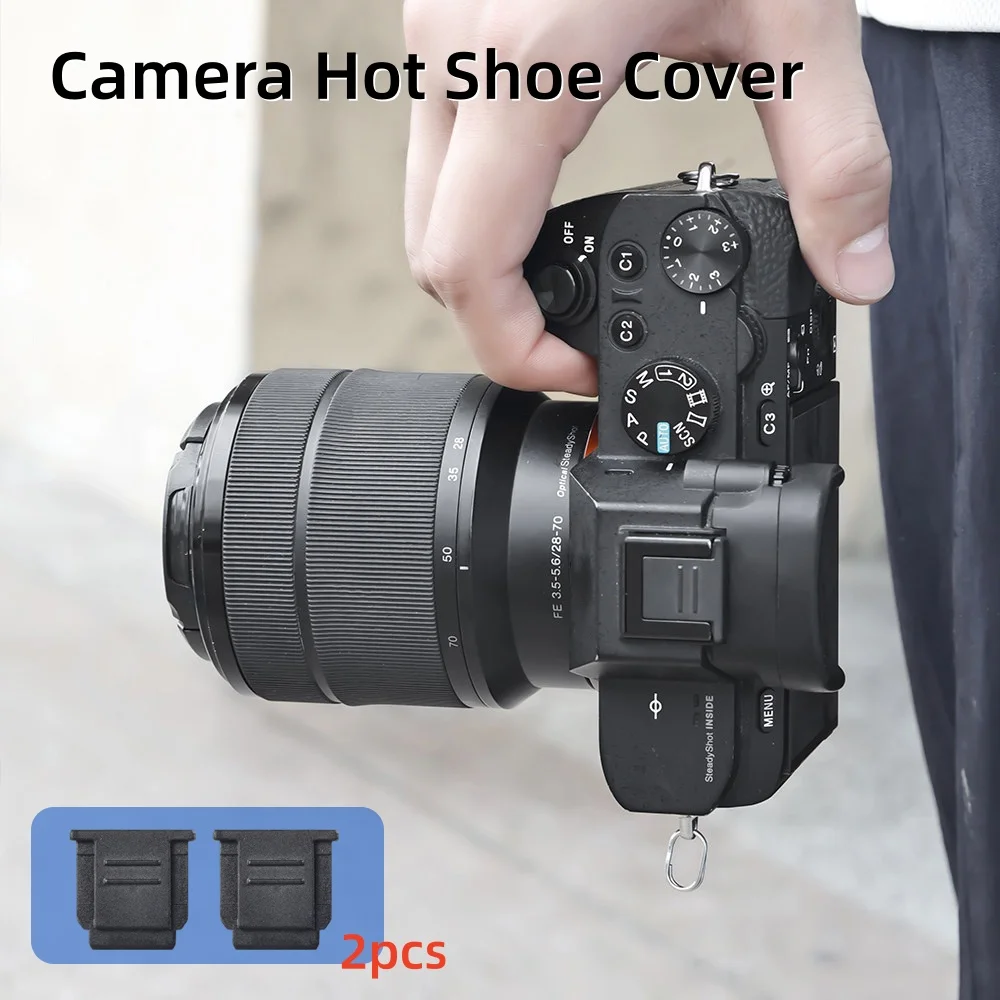 Kamera-Hot-Shot-Abdeckung, Schutzkappe für Sony A7C A7R A7S A9 A7 III IV A7M4 A7M3 A6400 A6600 A6700 ZV-E10, spiegelloses Zubehör Image