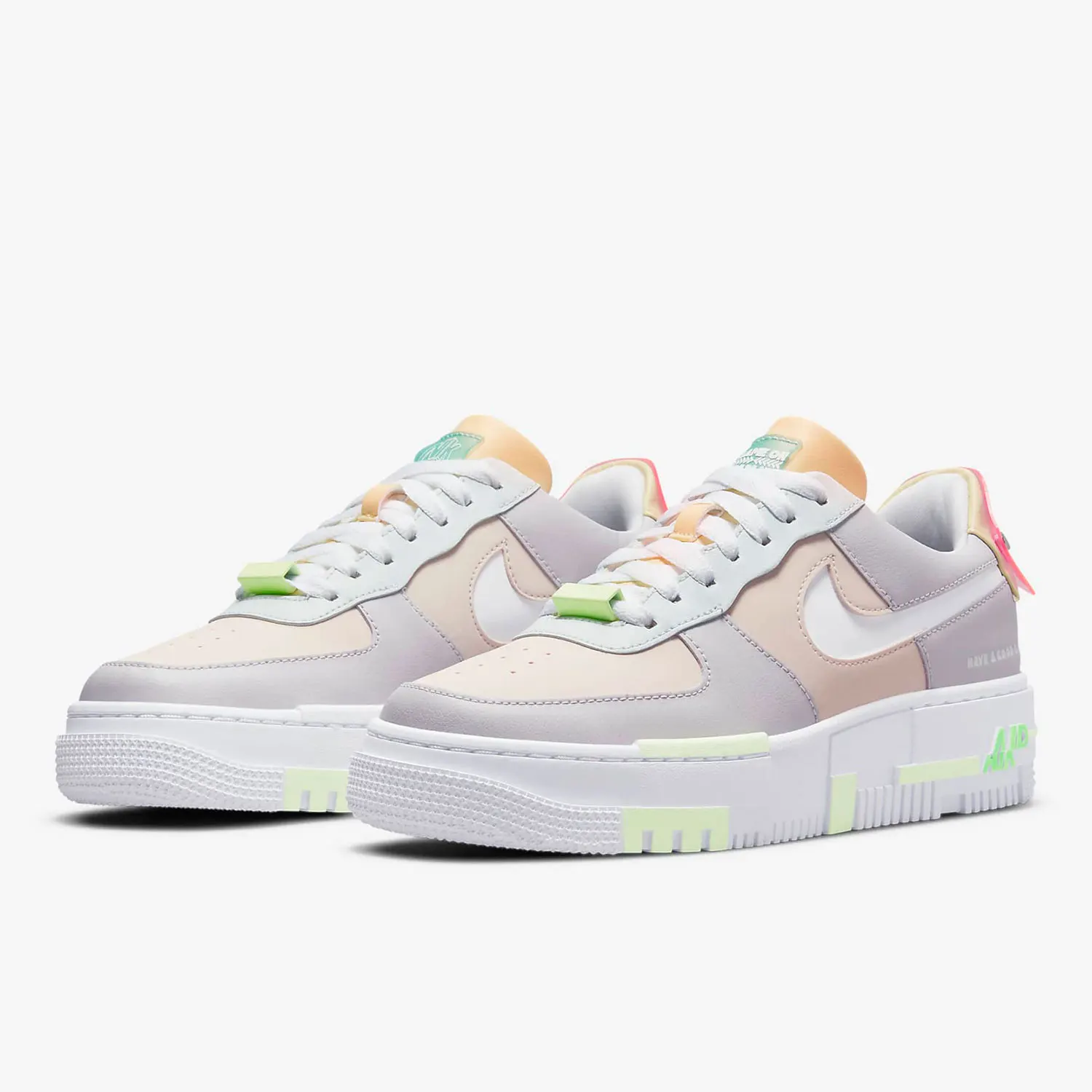Nike Authentic Air Force 1 AF1 Low-Top-Skateschuhe für Damen DO2330-511
