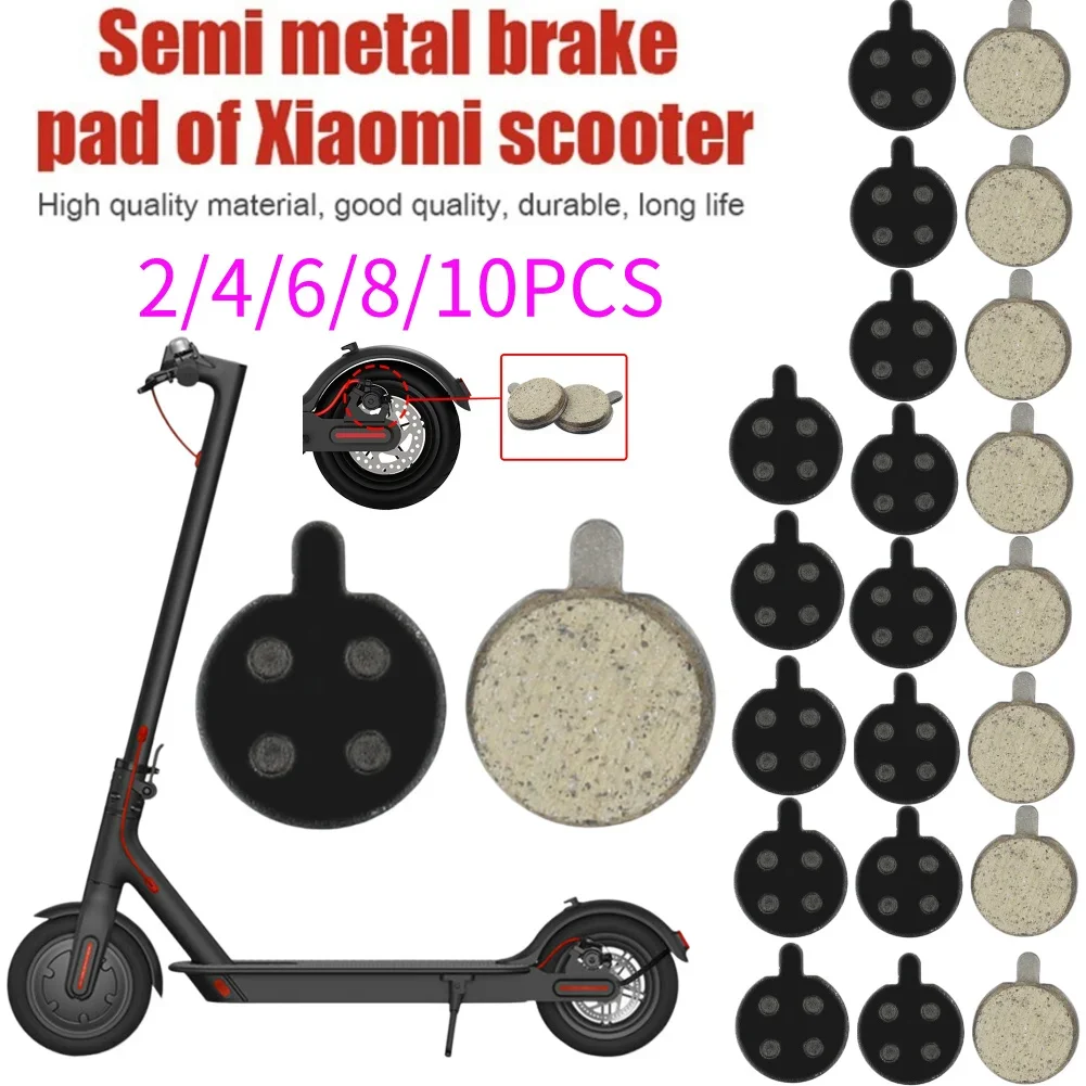 2-10 Stück Bremsbeläge-Set für Elektroroller, Scheibenbremsbeläge für Xiaomi M365 Pro, Leichtgewichtige E-Scooter-Ersatzteile Image
