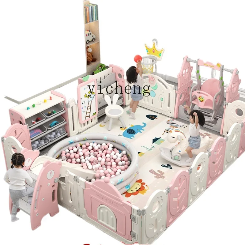 Xl Kinder Laufs tall Schutz gitter Baby Indoor Home Falt boden Krabbel matte Image