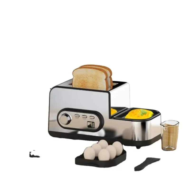 Multifunktionaler Toaster Bestseller Eierkocher 3-in-1 Frühstücksgeräte Image