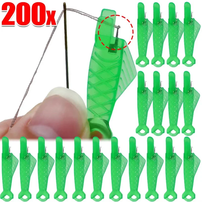 1/50 stücke Automatische Nadel Einfädler DIY Werkzeug Hause Hand Nähmaschine Gerät Gewinde Auto Nadel Kreuz Stich Nähen Zubehör Image