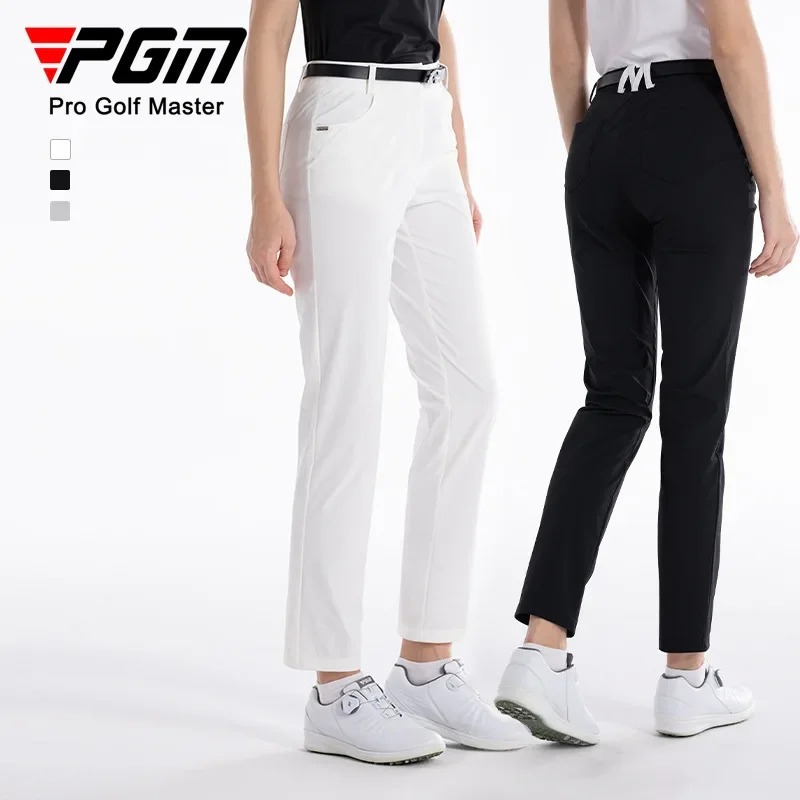 PGM Damen Golf-Sporthose Frühling Sommer Hose mit geradem Bein KUZ173 Image