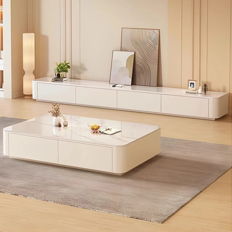 Meubles De télévision minimalistes Premium meubles De télévision au sol De beauté moderne italien Glamour beauté Muebles De Salón meubles De télévision pour salon