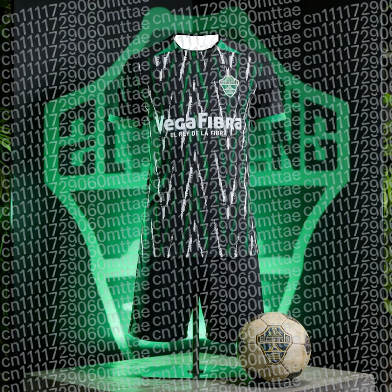 Maillot domicile Elche CF 25-26, maillot de gardien de but, t-shirt décontracté pour fans de sport, t-shirt unisexe pour enfants, t-shirt de sport d'extérieur