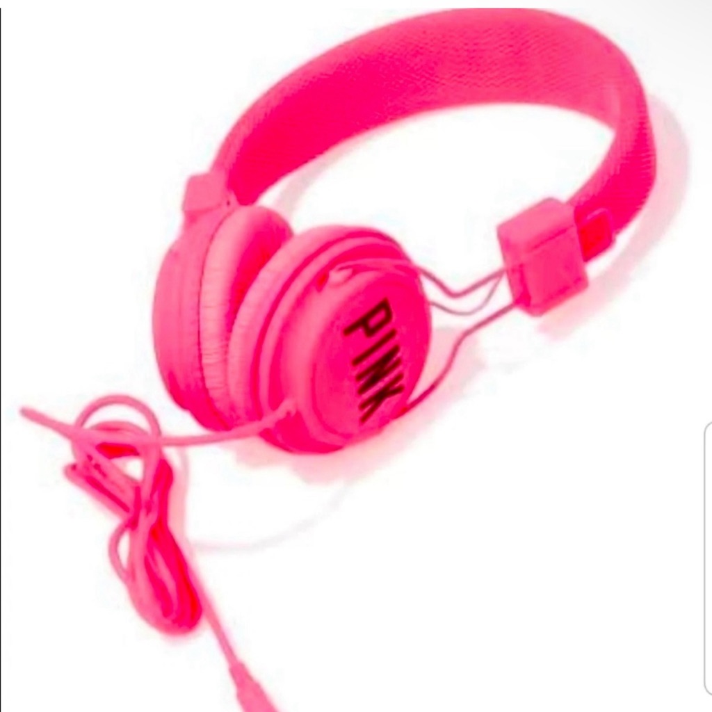 Pink Victoria's Secret Headphones | Victoria’s Secret Pink Vintage Limited Edition Headphones | Color: Pink | Size: Os