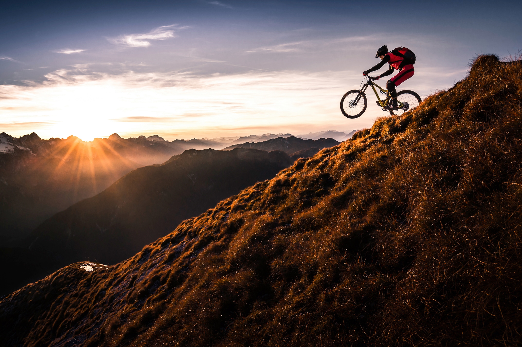 Fototapete PAPERMOON "Photo-Art SANDI BERTONCELJ, LEBE DAS ABENTEUER", bunt, B:3m L:2,23m, Vlies, Tapeten Image