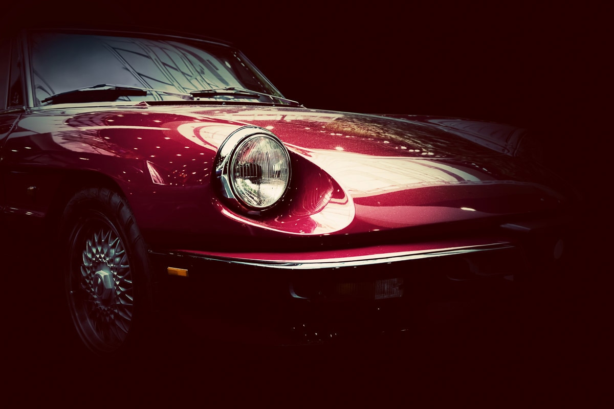 Fototapete PAPERMOON "Retro-Oldtimer", bunt, B:3m L:2,23m, Vlies, Tapeten Image